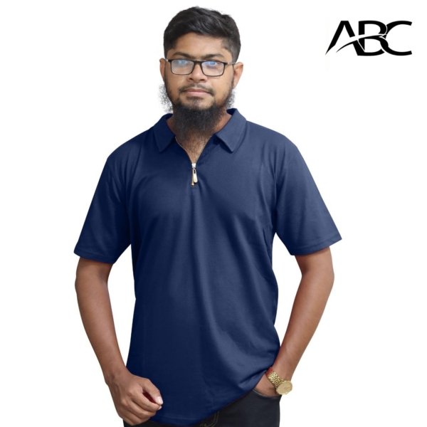 Zipper Polo Solod t-shirt - Image 7