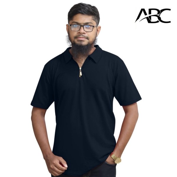 Zipper Polo Solod t-shirt - Image 6