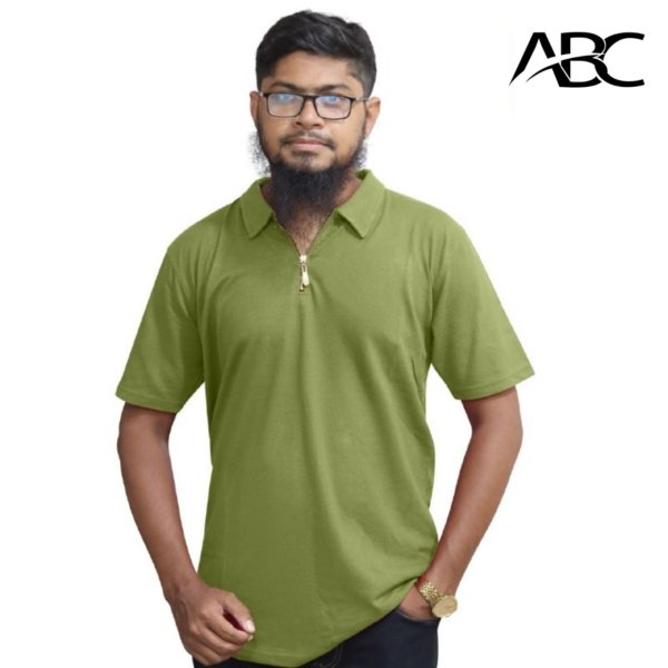 Zipper Polo Solod t-shirt - Image 5