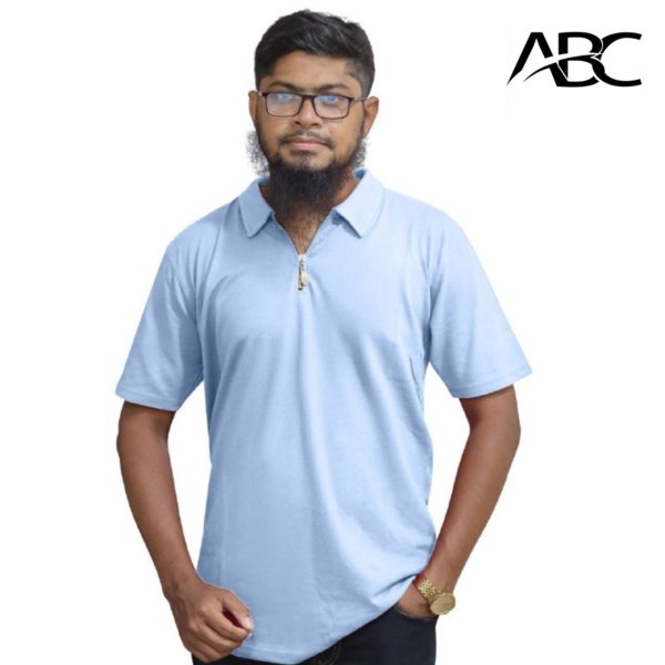 Zipper Polo Solod t-shirt - Image 2